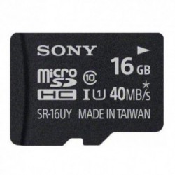 Card memorie Sony MicroSD 16GB Clasa10 (Adaptor SD)