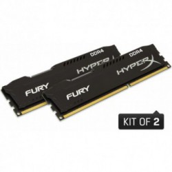 Memorie Kingston DDR4 8GB (2 x 4GB) 2666MHz CL15 HyperX Fury Black