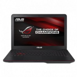 Laptop ASUS ROG G551VW-FY179D cu procesor Intel® Core™ i7-6700HQ 2.60GHz, 15.6", Full HD, 8GB, 1TB, nVIDIA GeForce GTX960M 4GB, Free DOS, Black