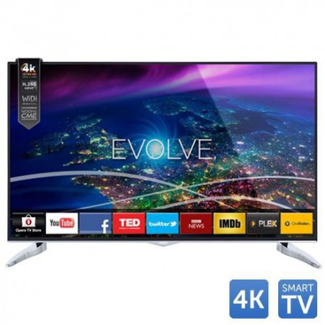 Televizor LED Horizon 55HL910U, 139 cm (55 inch), Ultra HD 4K, CME 400Hz, HDMI, USB Player, Wi-Fi, Smart TV, Negru