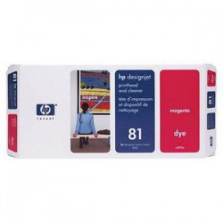 Cap Imprimare & Cleaner Dye Magenta Nr.81 C4952A Original Hp Designjet 5000